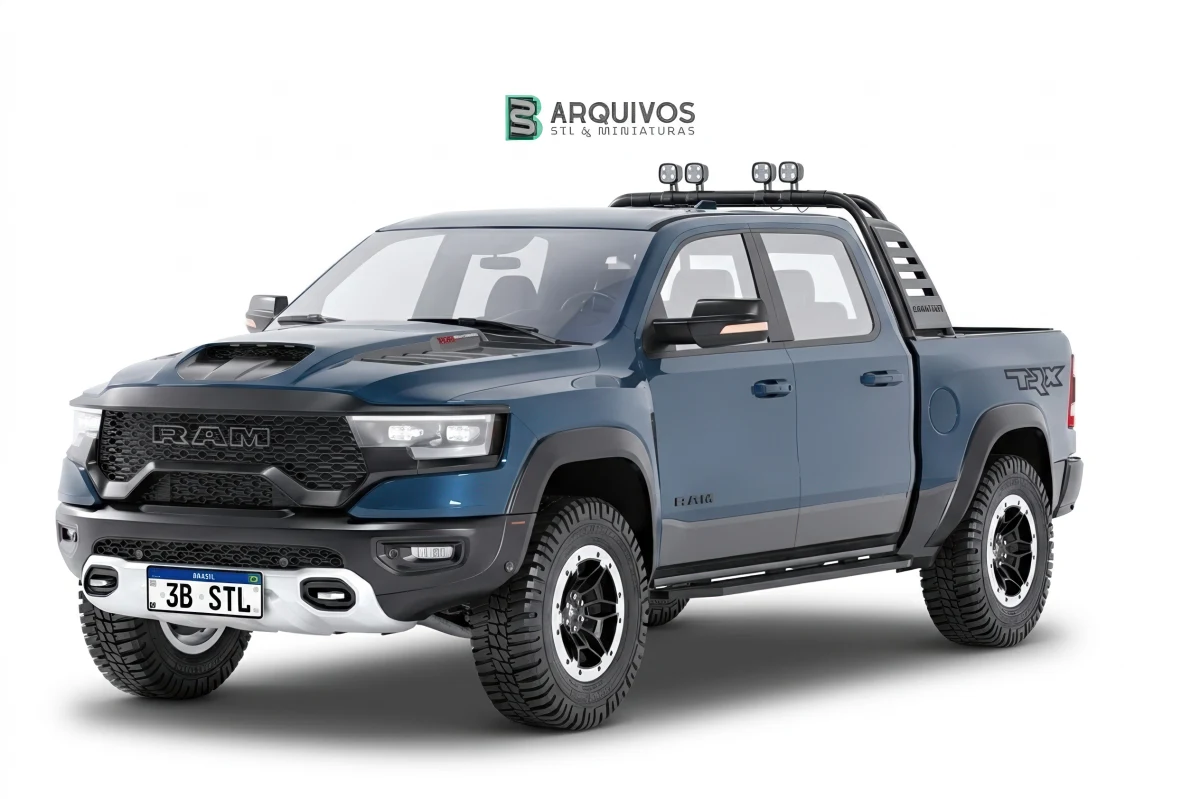 Modelo 3D STL - Dodge Ram 1500 TRX